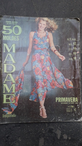 Revista Antigua ** Madame ** Nº 52 Editorial Temporada (Usado)