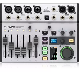 Consola Digital Behringer Flow 8 De 8 Entradas Con Bluetooth