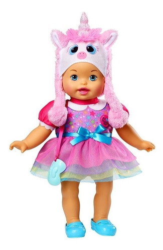 Little Mommy Distroller Fansense Disfraz De Unicornio Mattel