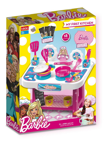 Barbie Mi Primera Cocina Multicolor Bildo