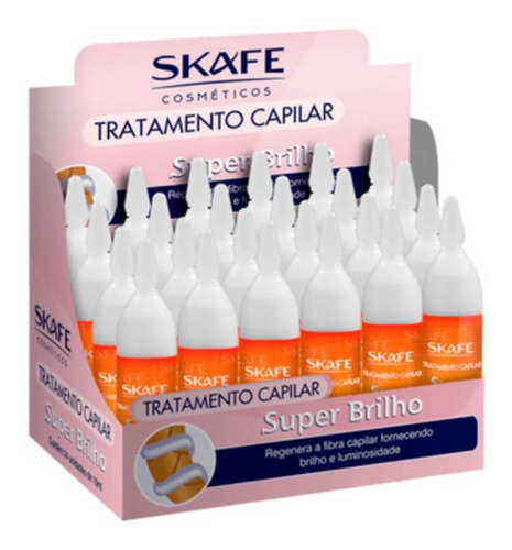 Skafe Super Brilho Vitamina Capilar 24x10ml