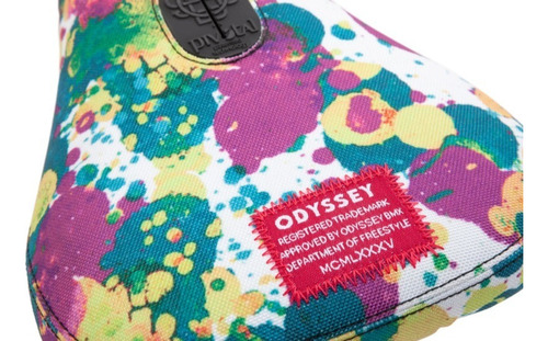 Asiento Bmx Odyssey Splatter Aaron Ross Pivotal Multicolor