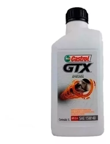 Óleo Lubrificante Castrol Gtx Diesel Top Turbo 15w40 Ci4 1l