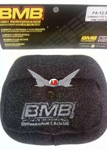 Filtro Aire Yamaha Xtz 125 Bmb Competicion Lavable Alvaro