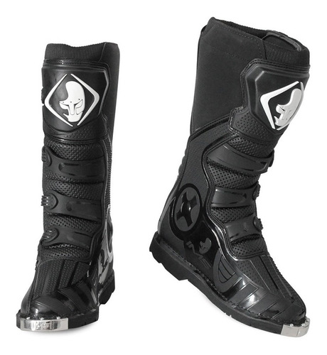 Imagem 3 de 4 de Bota Ims Pro Preta Offroad Motocross Trilha Promoção