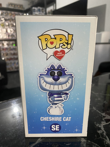 Funko Pop Del Gato Cheshire Azul Pops With Purpose