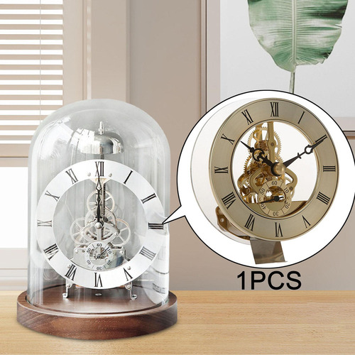 Mecanismo De Reloj De Engranajes Vintage, Juego De Oro Cobre