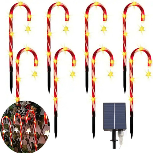 8 Luzes De Jardim De Natal De Bengala De Natal De Jardim