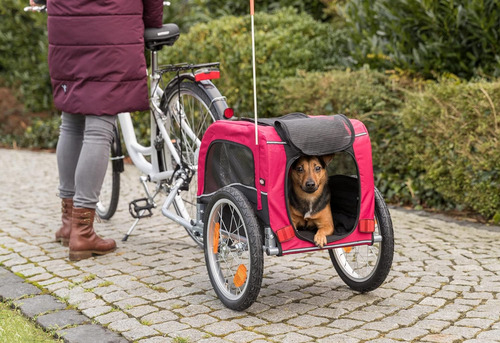 Trixie Remolque De Perro Para Bicicletas, Remolque De Per...