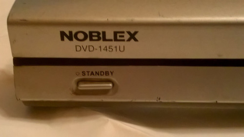 Frente Reproductor Dvd Noblex 1451u Repuesto A Revisar