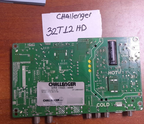 Tarjeta Main Board Challenger 32t12 Hd