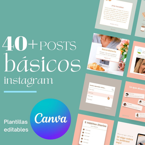 43 Plantillas Canva Para Instagram Editables Redes Sociales