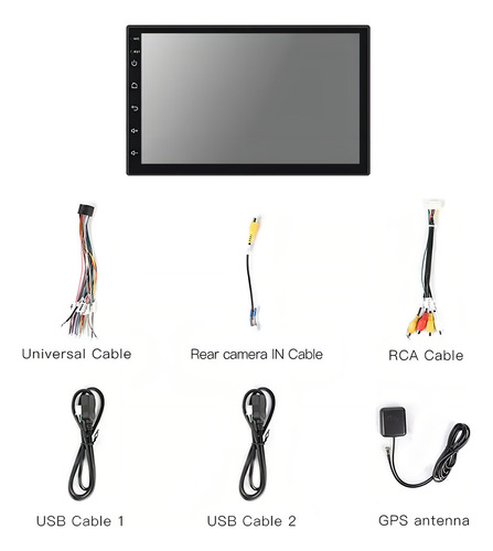 Estéreo De Coche Android De 10 Pulgadas Wif Gps Con Camara