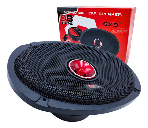 Bocina Medio Rango De 6x9 PuLG 200w Db Sound Dbm94 #1 Pz Color Negro