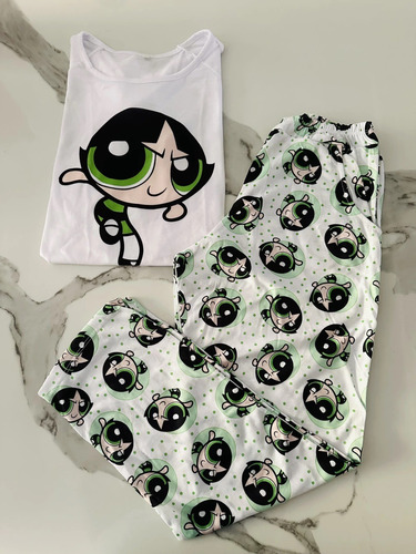 Pijama Largo Animado Unisex Adulto De Algodón Calidad