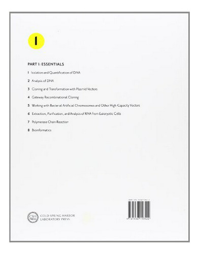 Manual De Clonación Molecular: Vol. 1, 2 & 3 Edición 4