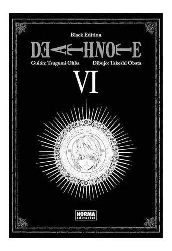 Death Note Black Edition Vi Tomo #6