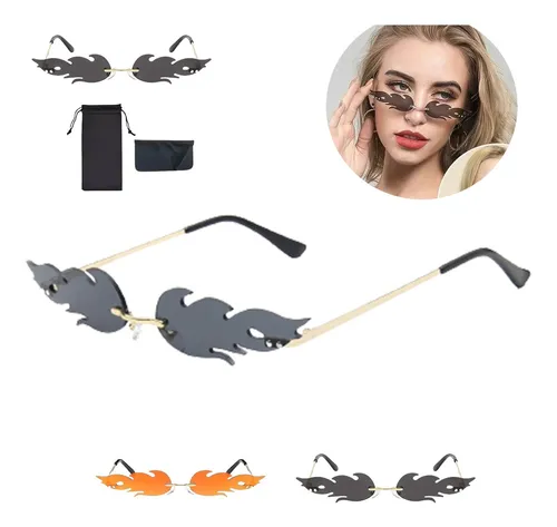 Lentes con forma de llama hotsell