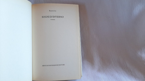 Imagen 3 de 7 de Sogni D'inverno: Romanzo Rosetta Loy Mondadori
