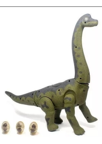 Dinossauro 45 Cm Que Põe Ovo E Progeta Imagem No Chão