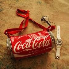 Bolso De Coca Cola En Forma De Lata Importado Divino Unico