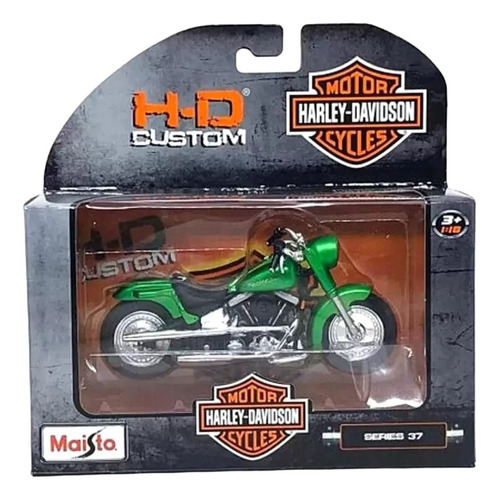 Moto Harley Davidson Coleccion Escala 1:18 Maisto Original