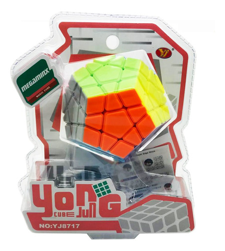 Cubo Mágico Megamix Dodecaedro De 12 Lados - 10 Por Lados