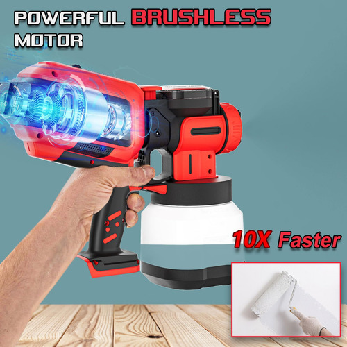Pulverizador De Pintura Tairda Automatic Hvlp Con Motor Sin