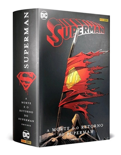 Livro A Morte E O Retorno Do Superman - Omnibus Dc Comics