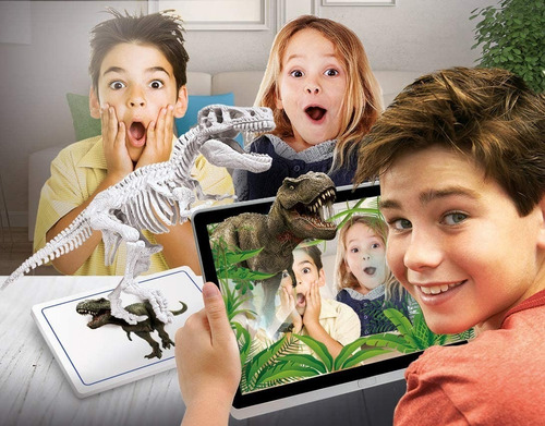 Kit Ciencias Arqueojugando Dinosaurio - Mamut Y Smilodon