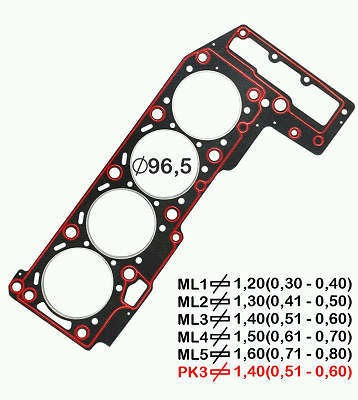 Imagem 2 de 10 de Jogo Junta Superior Motor Hyundai Hd78 3.0 16v 155cv Diesel