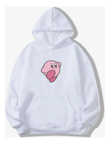 Buzo Kirby Nintendo Adulto Canguro Unisex #1