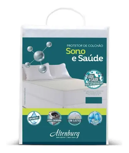 Protetor De Colchão Impermeável Casal Altenburg Sono & Saúde