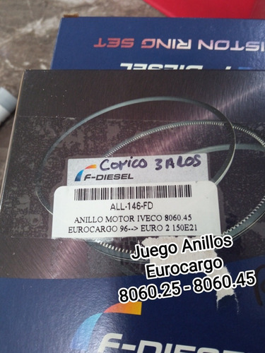 Anillos Iveco Eurocargo 