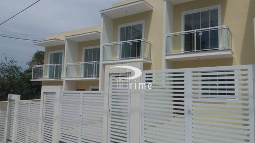 Casa Com 2 Dormitórios À Venda Por R$ 165.000,00 - Tribobó - São Gonçalo/rj - Ca0812