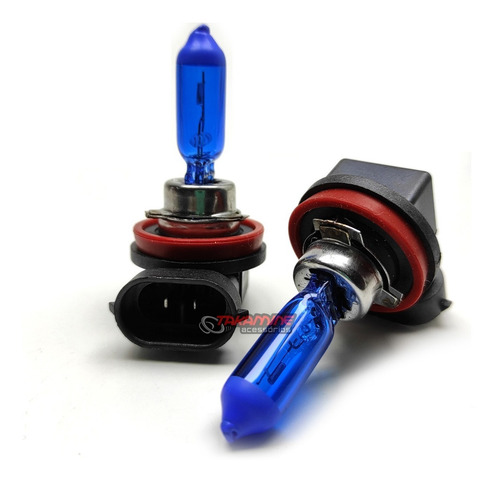 Imagem 8 de 8 de Kit Lâmpadas Super Branca H7 E H11 Shocklight 55w 8500k 12v