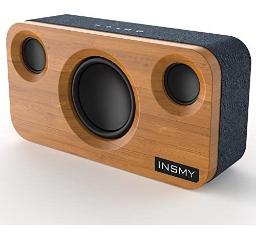 Insmy Bluetooth Altavoz Con Super Bajo, 25w Altavoces Tt1t0