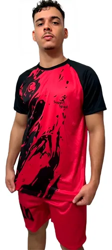 Kit 10 Uniformes Conjunto Camisa E Calçao Jogo Esportivo. Menor preço em Kit 10 Uniformes Conjunto Camisa E Calçao Jogo Esportivo.
