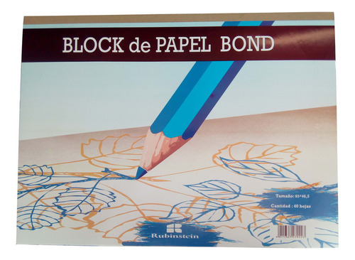 Block Dibujo Medio Pliego  Rubinstein