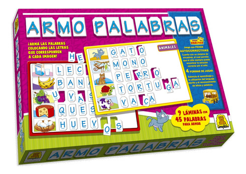 Juego De Mesa Armando Palabras Aprendizaje Ortografía Niños