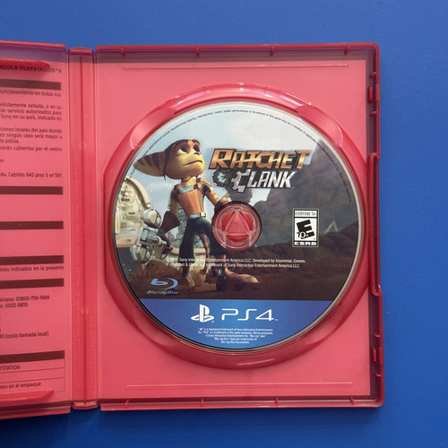 Ratchet And Clank Ps4 Playstation Original (Usado)
