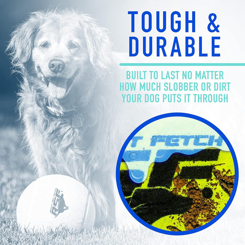 Franklin Pet Supply Ready Set Fetch - Pelota De Tenis Para P