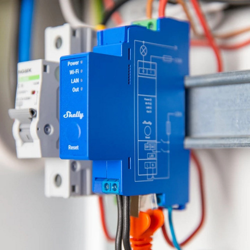 Interruptor Contacto Seco Wifi Industrial 1 Canal Shelly