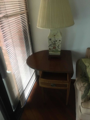 Lámpara De Mesa Antigua (Usado)
