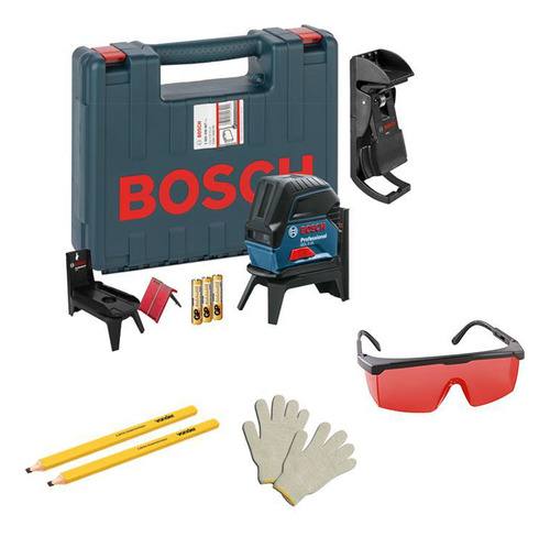 Nivel A Laser Bosch Gcl215 15m + Acessórios