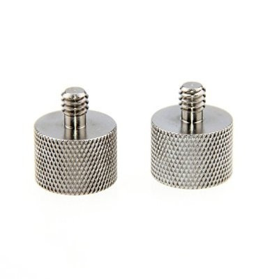 Enhebrar Adaptador Para Micrófono De 5/8 -27 Hembra A 1/4