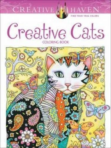 Creativa Refugio Creativas Gatos Coloring Book (adulto Para 