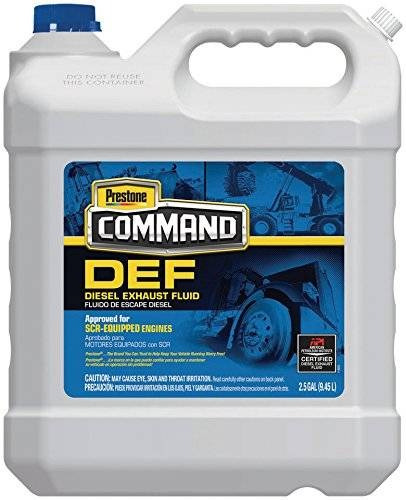 Prestone Hd1001-2pk Comando Líquido De Escape Diesel - 2,5 G