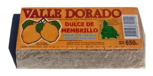 Dulce De Membrillo Sanjuanino - 12 Unidades De 650g