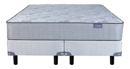 comprar Inducol Onix conjunto somier de resortes Súper Queen de 200cm x 160cm con marco perimetral